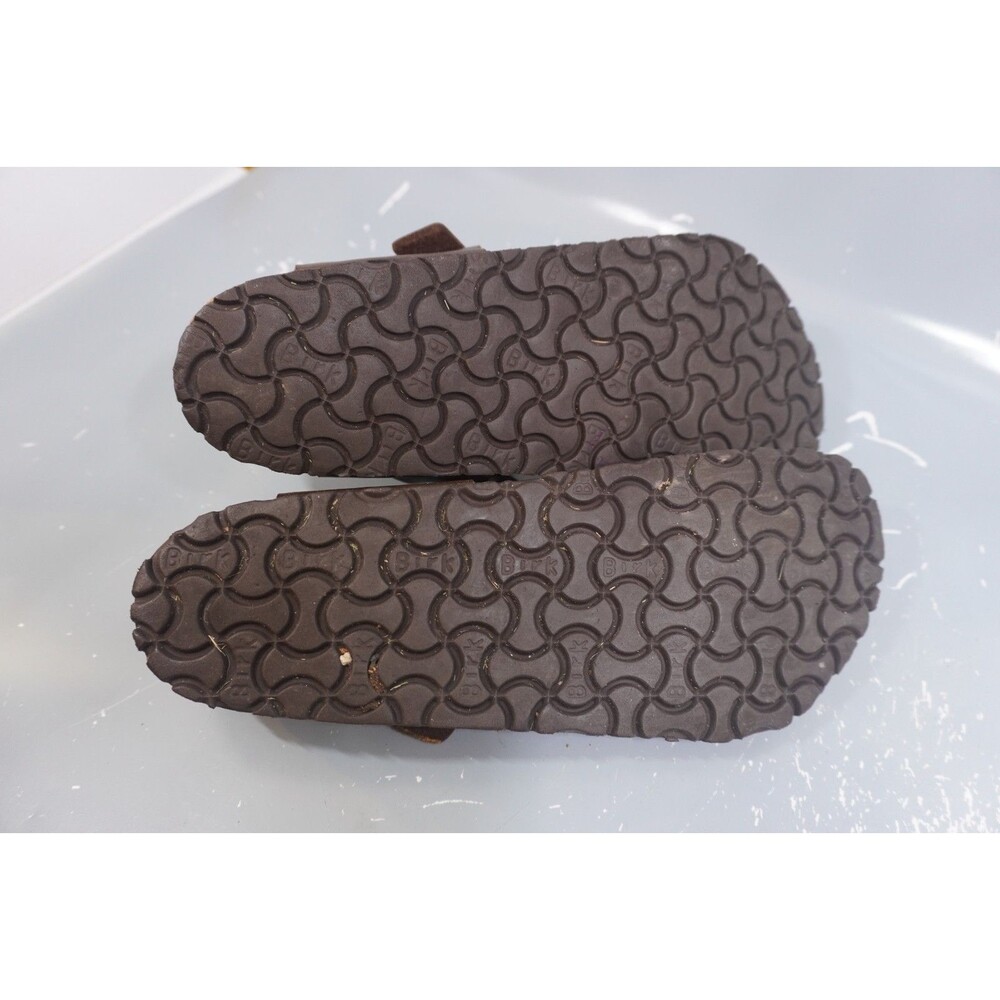 Birkenstock Gizeh Metallic Bronze Leather Thong Flip Flop Sandals Women’s 10 41 - Picture 5 of 5
